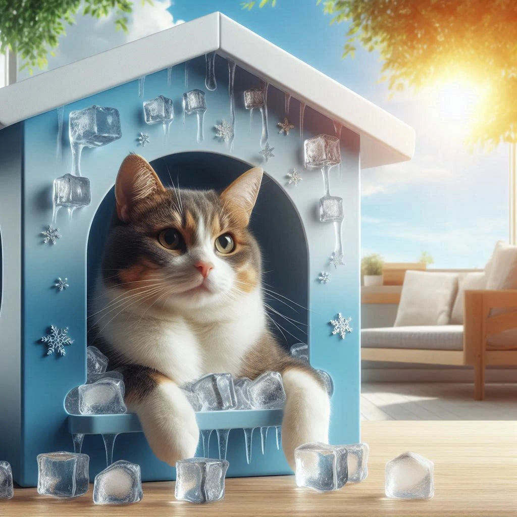 Keep Your Cat Cool This Summer: The Science Behind the Elevated Cooling Cat House