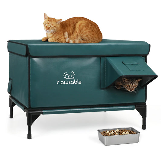 2025 Flagship Max Space Insulated Cat House