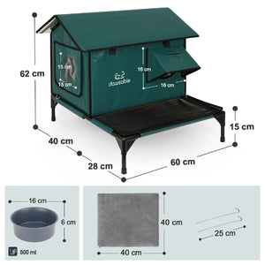 2025 Porch Roof Insulated Cat House