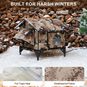 2025 Solo Roof Insulated Cat House