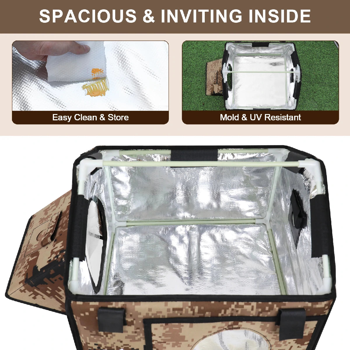 2025 Solo Roof Insulated Cat House