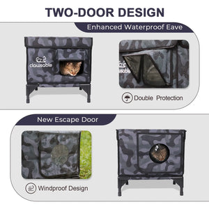 2024 Tall Classic Box Insulated Cat House - Small