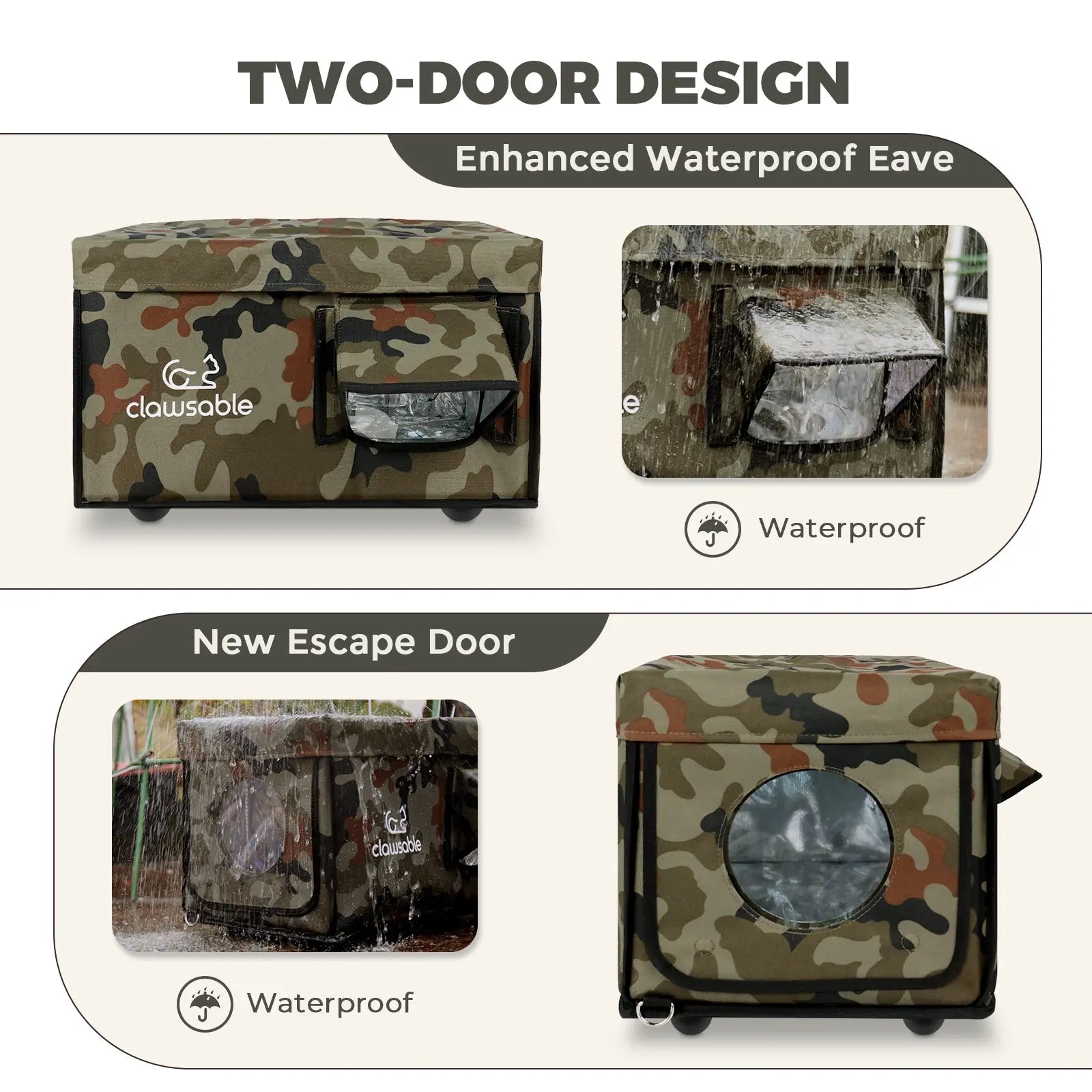2024 Portable Insulated Cat House - Medium