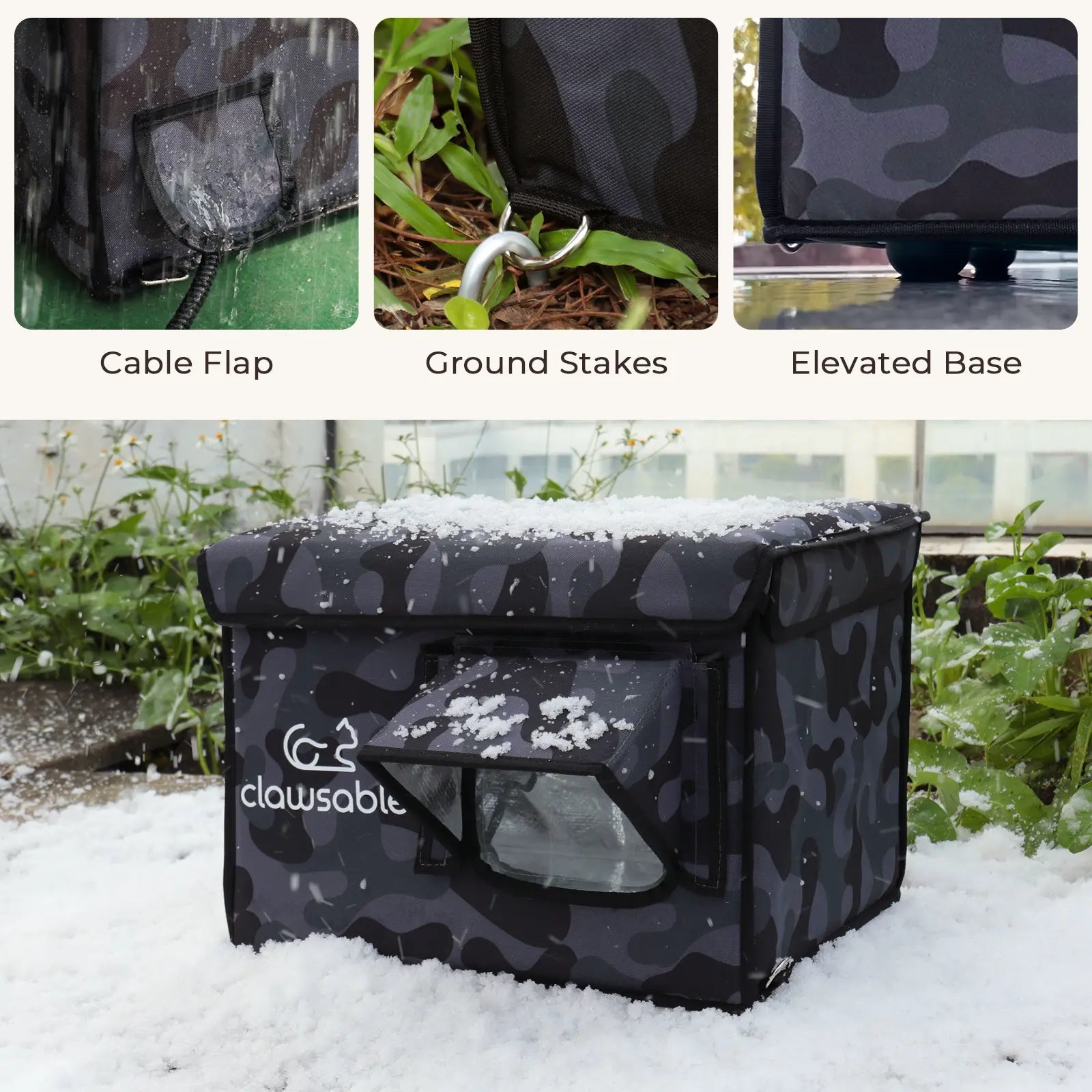 2024 Classic Box Insulated Cat House - Small