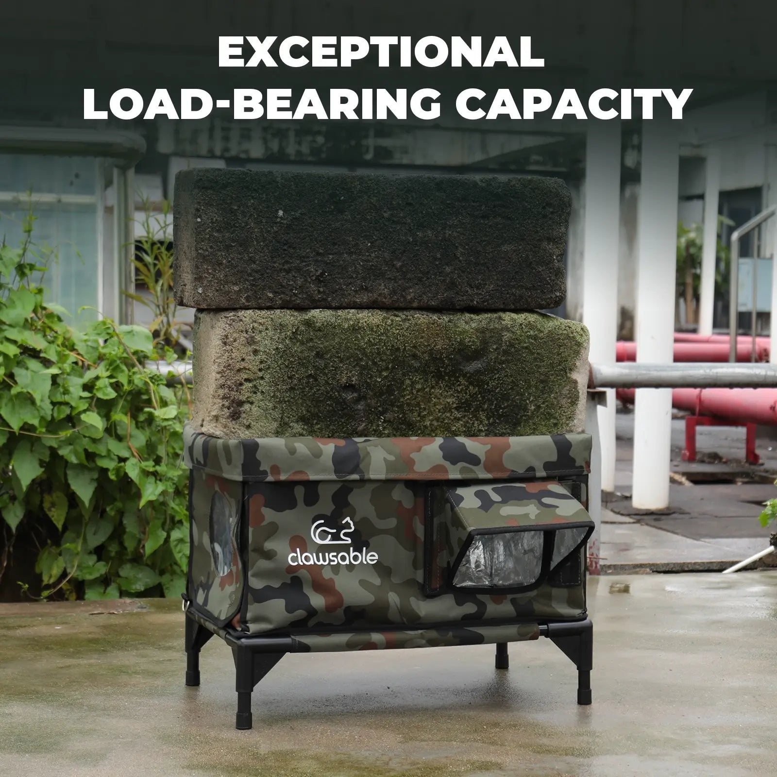 2024 Tall Portable Insulated Cat House - Medium