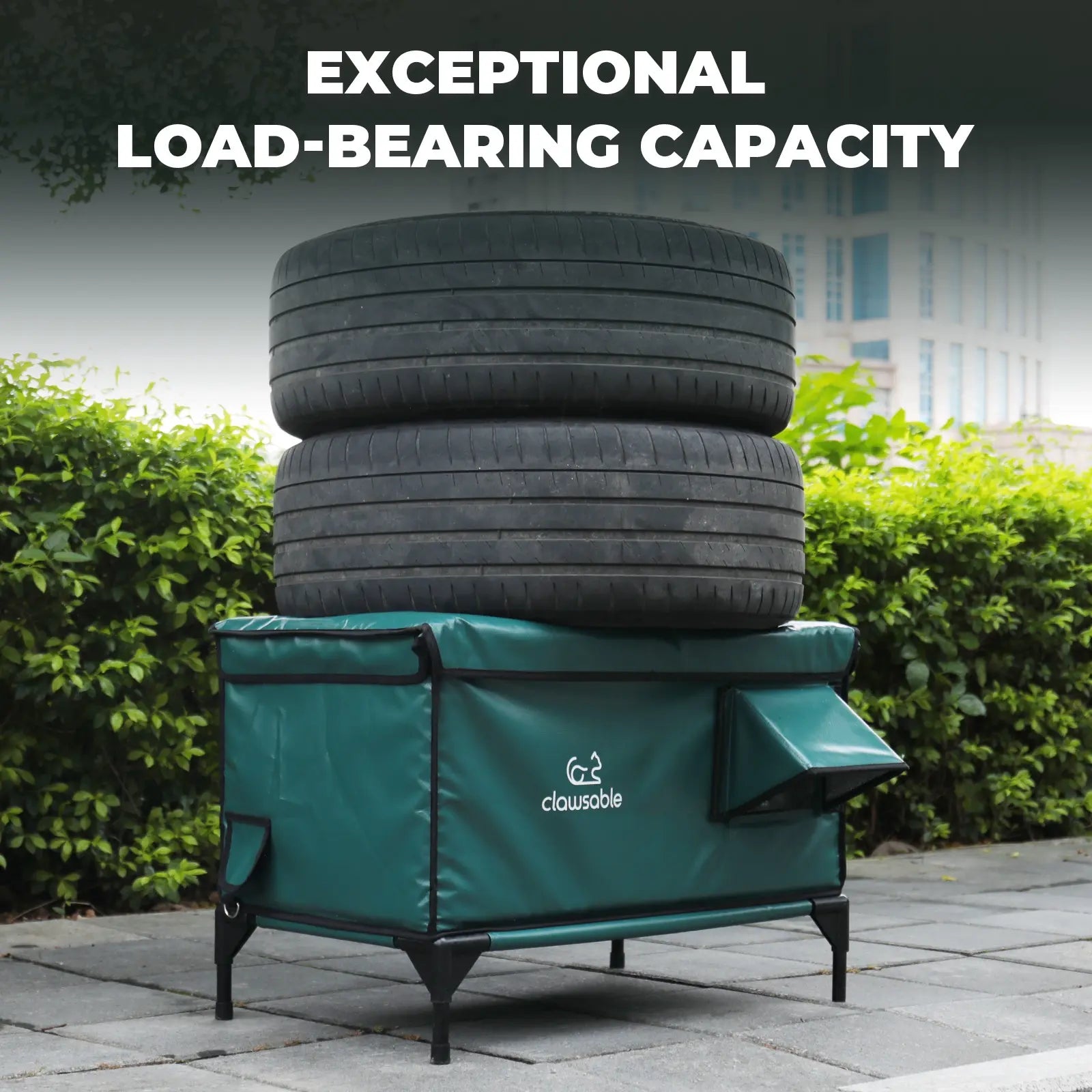 premium outdoor warm animal shelter green xl load bearing