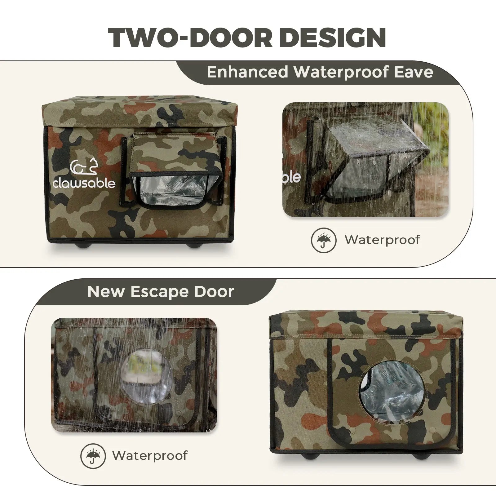 2024 Portable Insulated Cat House - Small